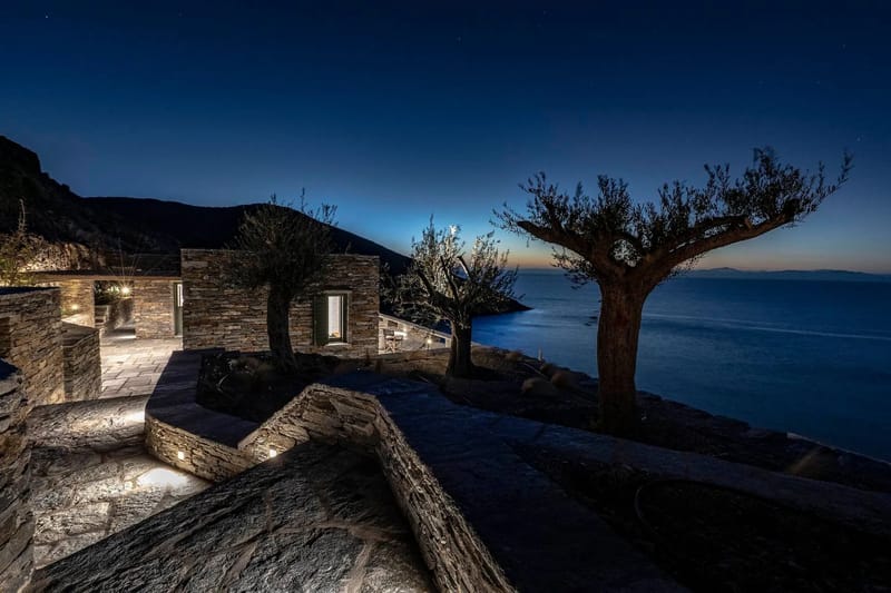 Kea luxury villa Evangeline in Xyla - 1
