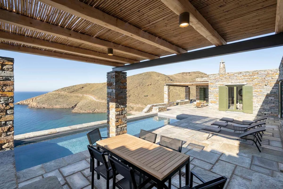 Evangeline villa in Kea