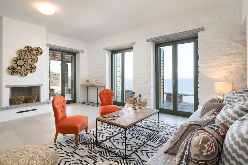 Kea luxury villa Evangeline in Xyla - 2