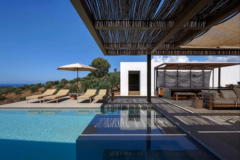 Gialova luxury villa Olivewood in Pylos - 0