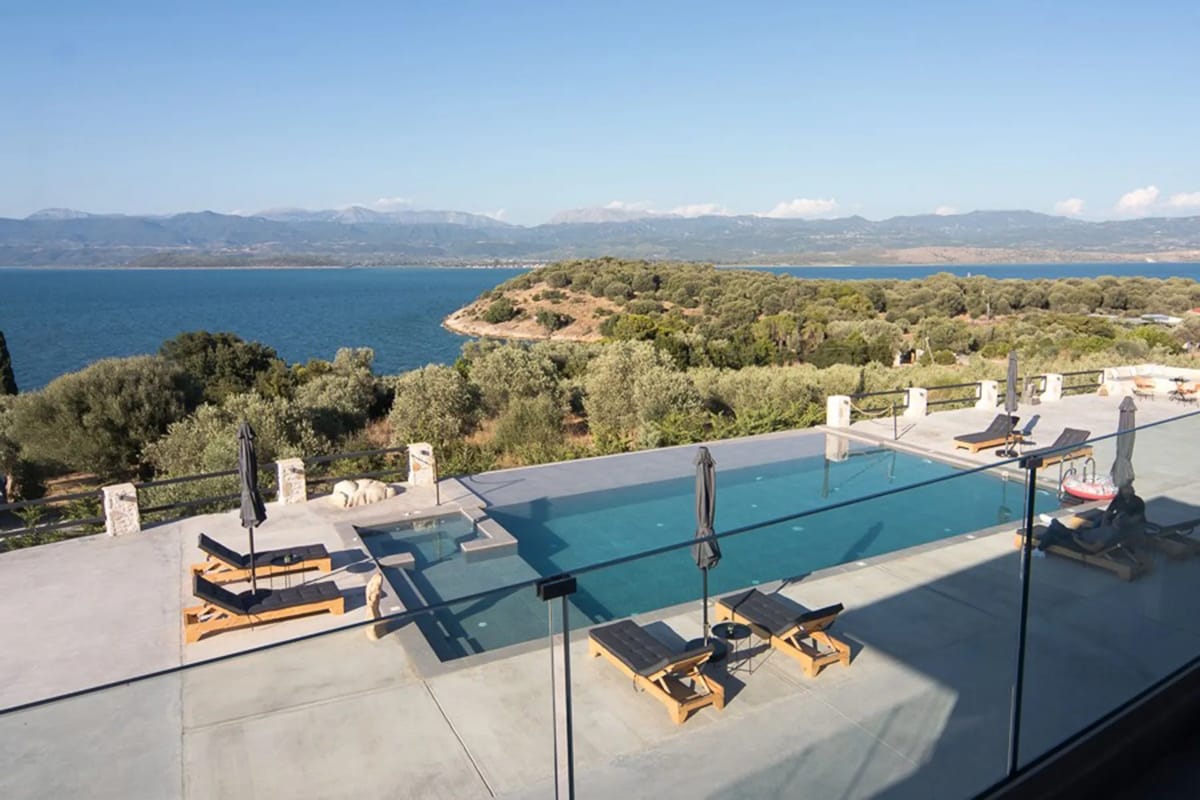 Aitoloakarnania luxury villa Arethusa in Sparto - 0
