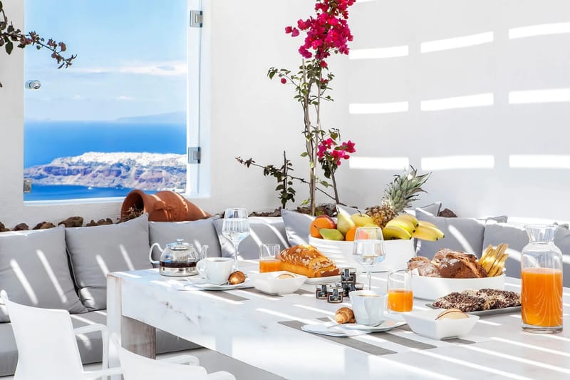 Santorini luxury villa Anissa in Imerovigli - 0