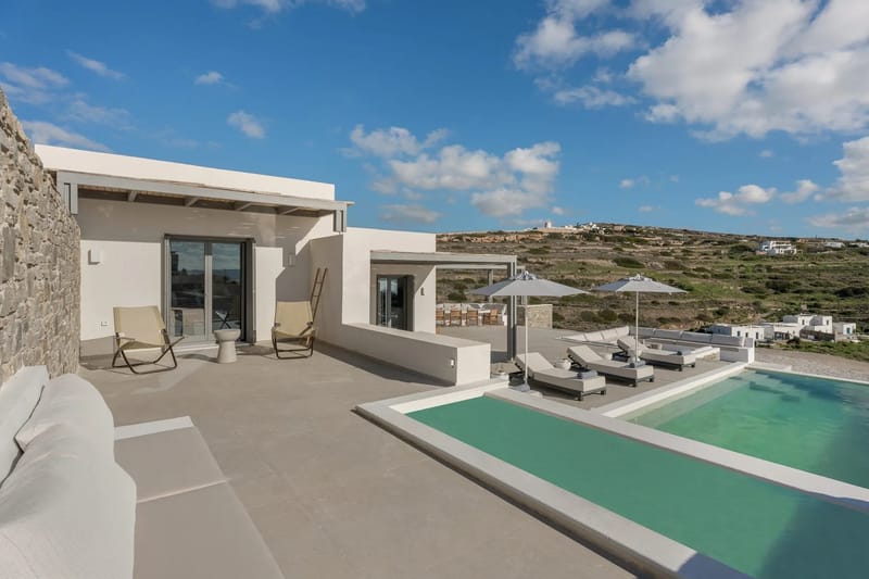Paros luxury villa Amphitrite in Krotiri - 0