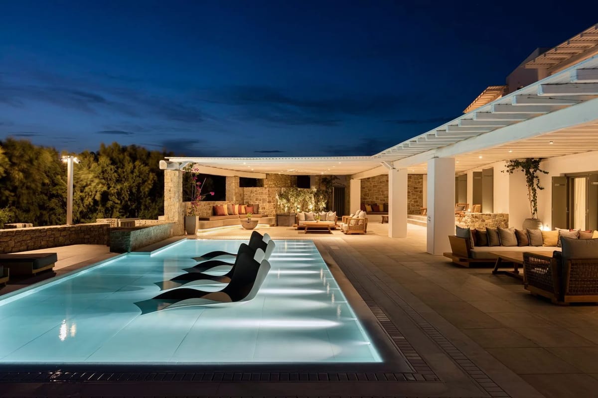 Mykonos luxury villa Nicole in Kalo Livadi - 0