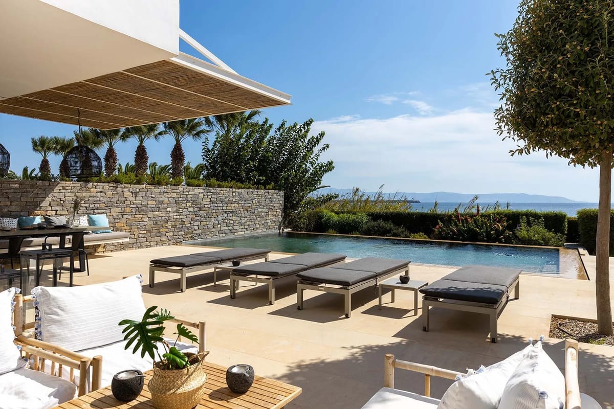 Paros luxury villa Anarina in Dryos - 0