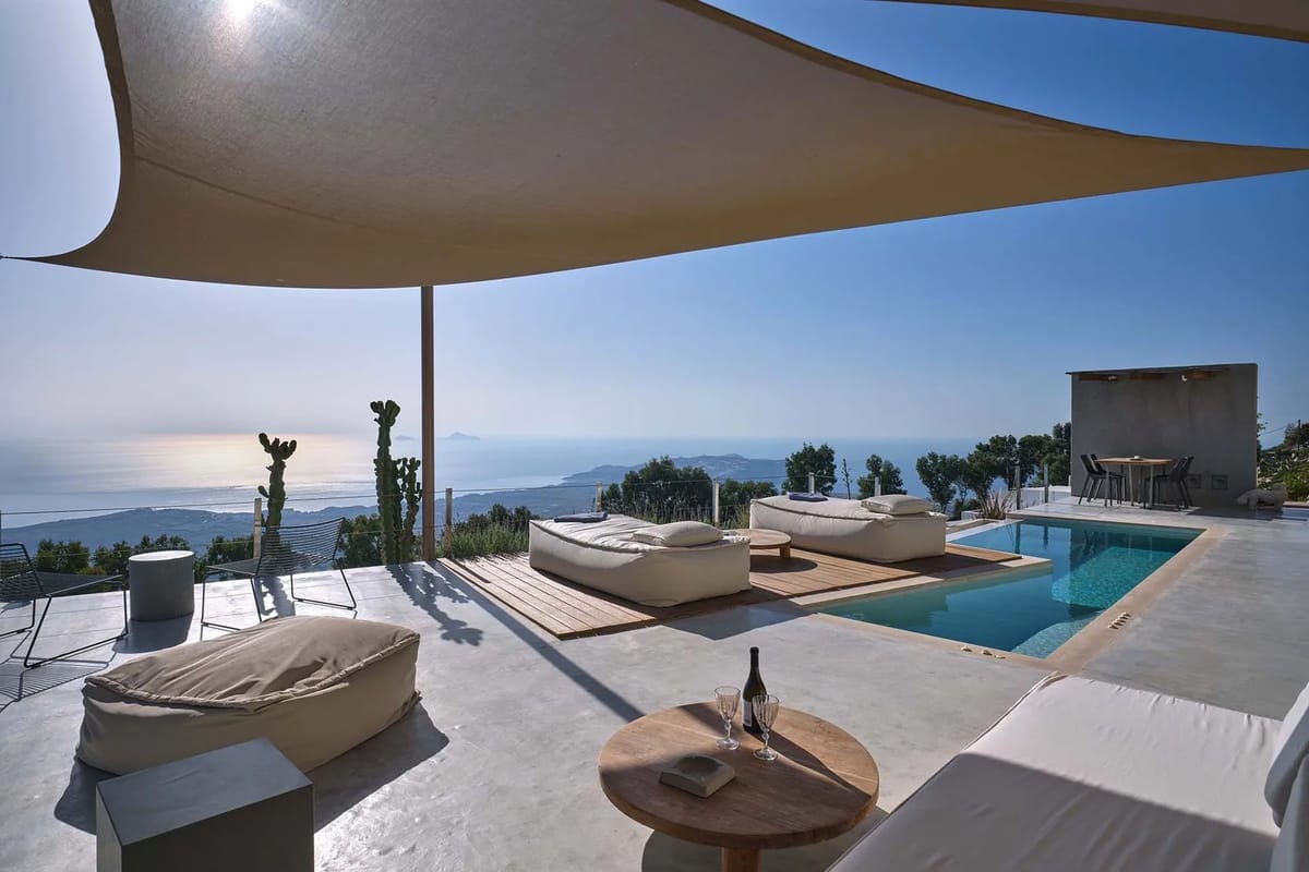 Satin Villa in Santorini