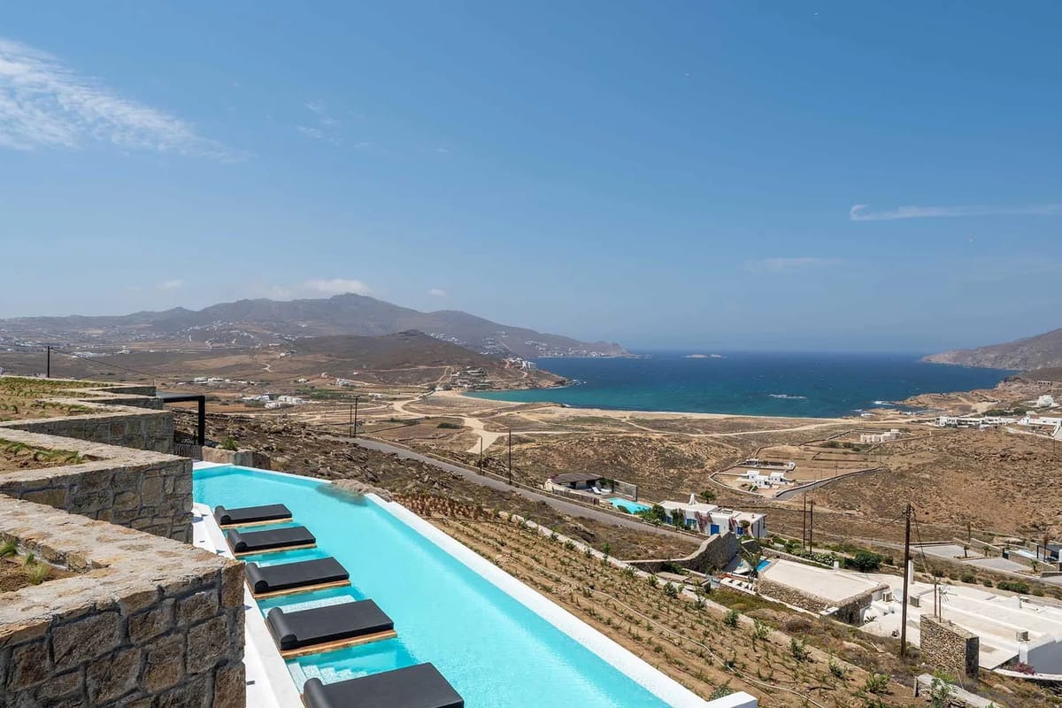 Mykonos luxury villa Rioja in Ftelia - 2