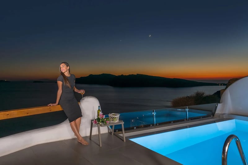Santorini luxury villa Desiree in Oia - 0