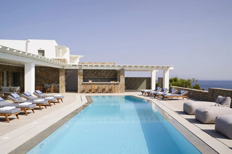 Mykonos luxury villa Nina in Kalo Livadi - 0
