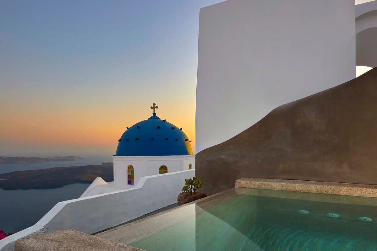 Villa de lujo Azzurra de Santorini en Imerovigli - 3