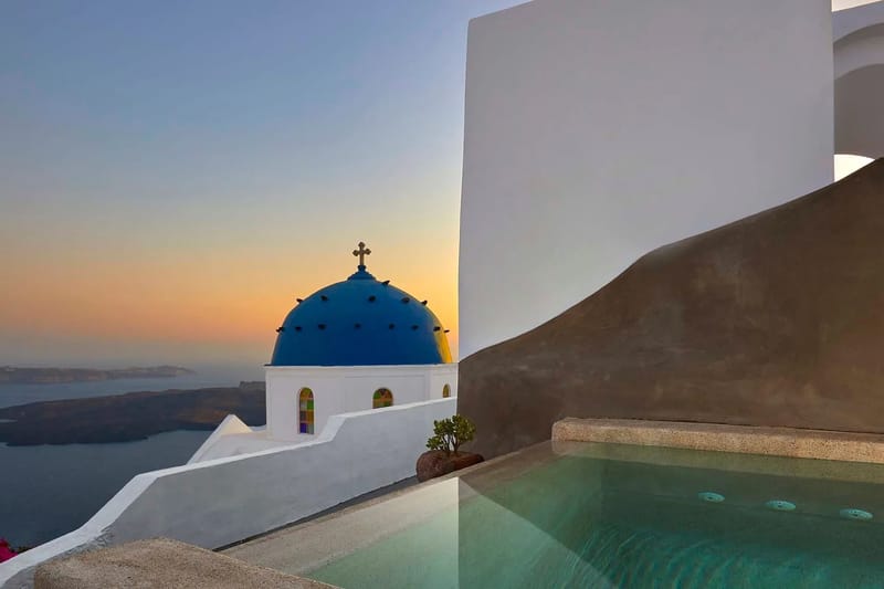 Villa de lujo Azzurra de Santorini en Imerovigli - 3