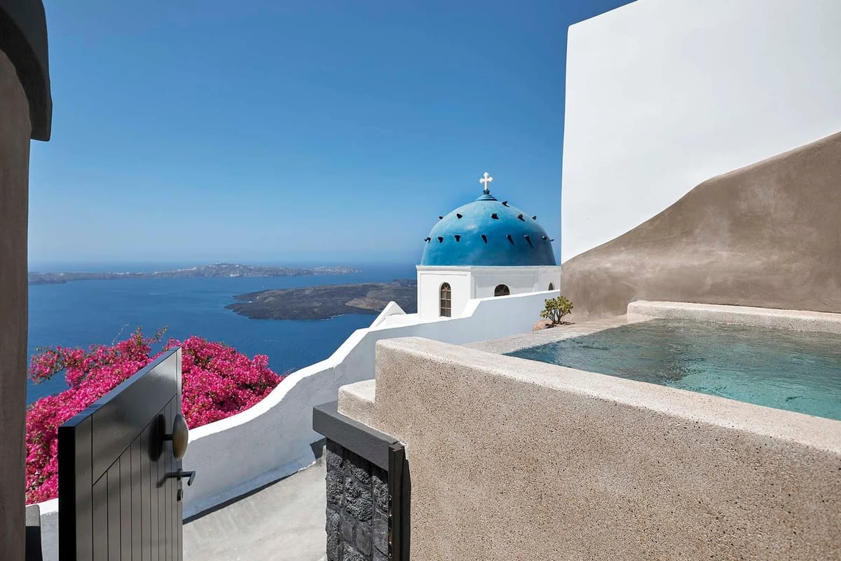 Villa de lujo Azzurra de Santorini en Imerovigli - 2