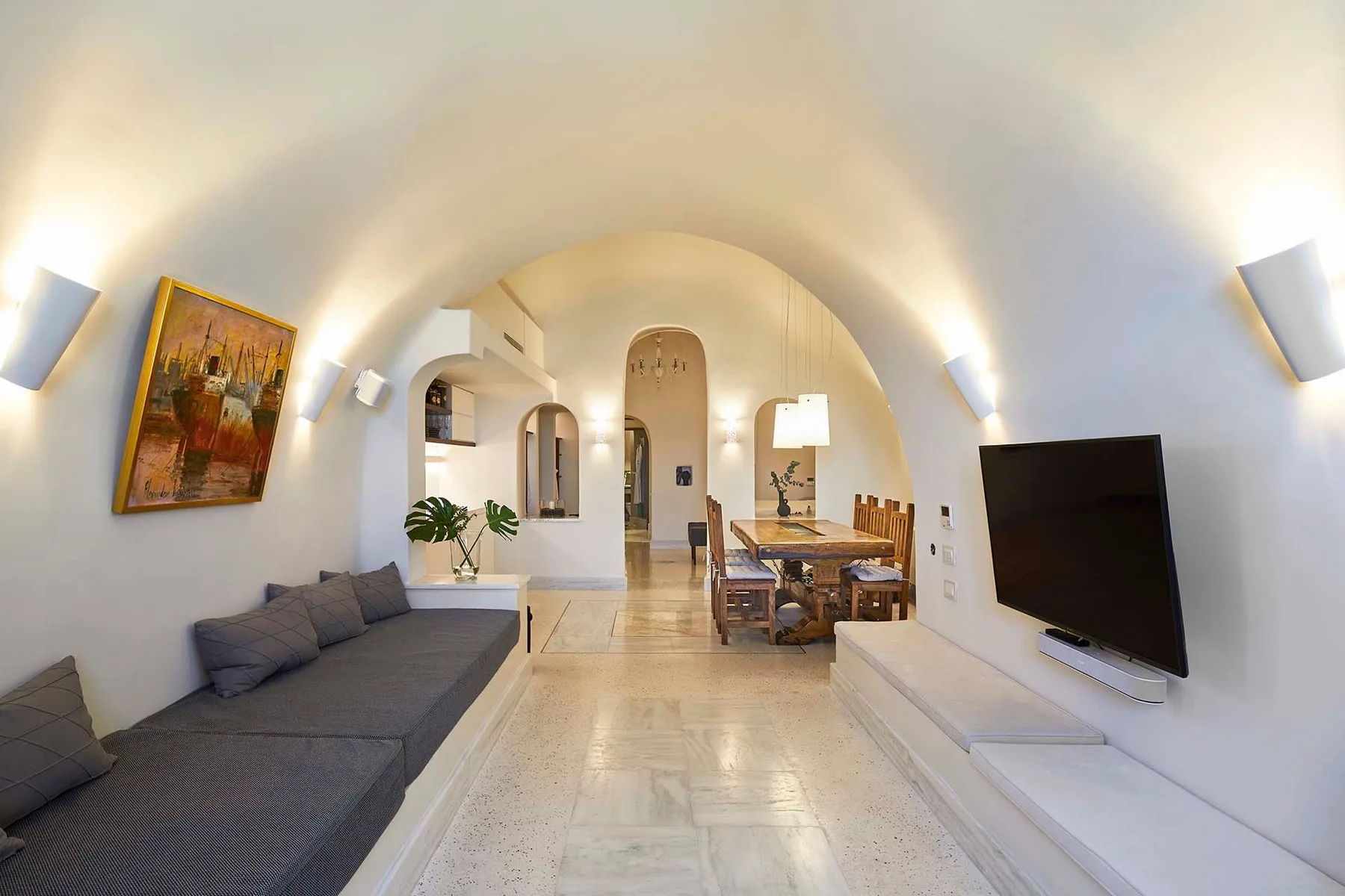 Villa de lujo Azzurra de Santorini en Imerovigli - 4