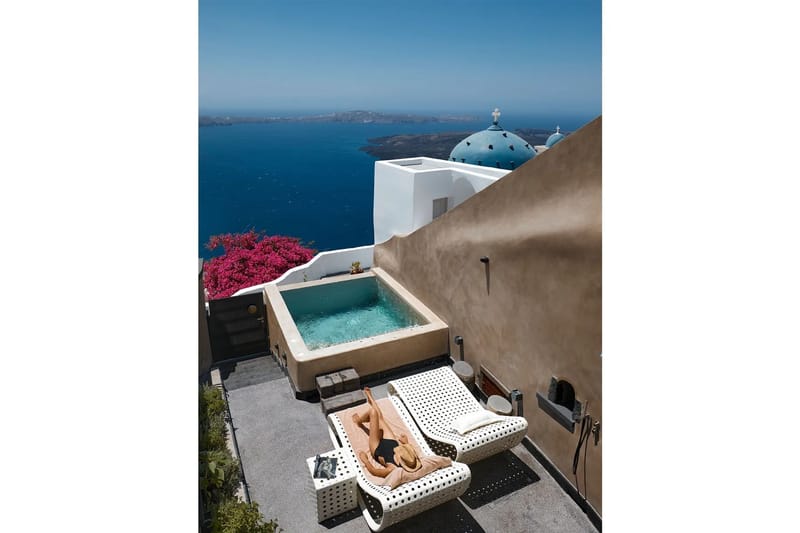 Villa de lujo Azzurra de Santorini en Imerovigli - 1