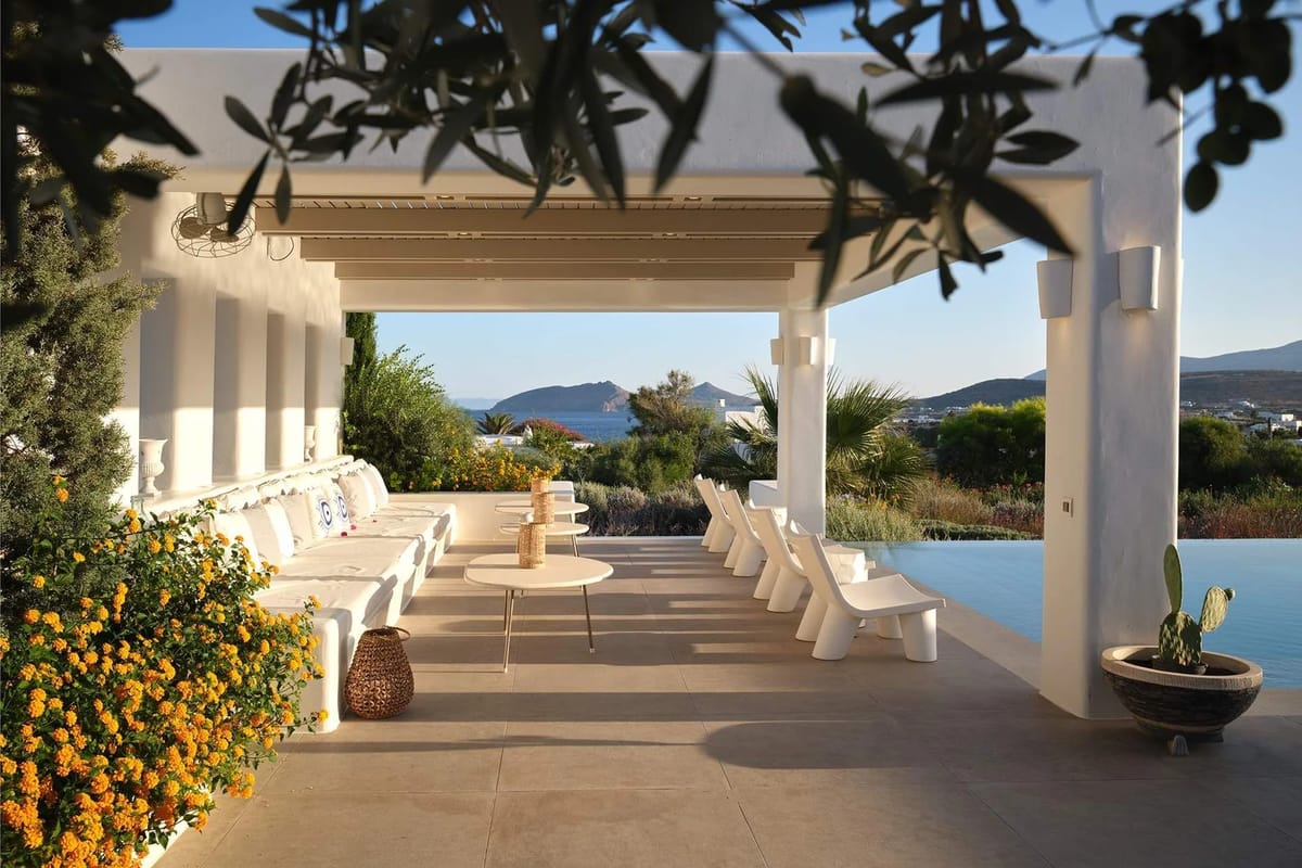 Paros luxury villa Splendor in Ambelas - 2