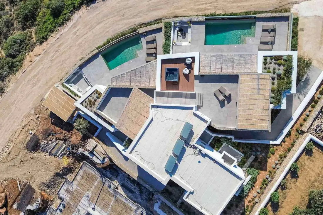 Antiparos luxury villa Porphyra in Agios Georgios - 2