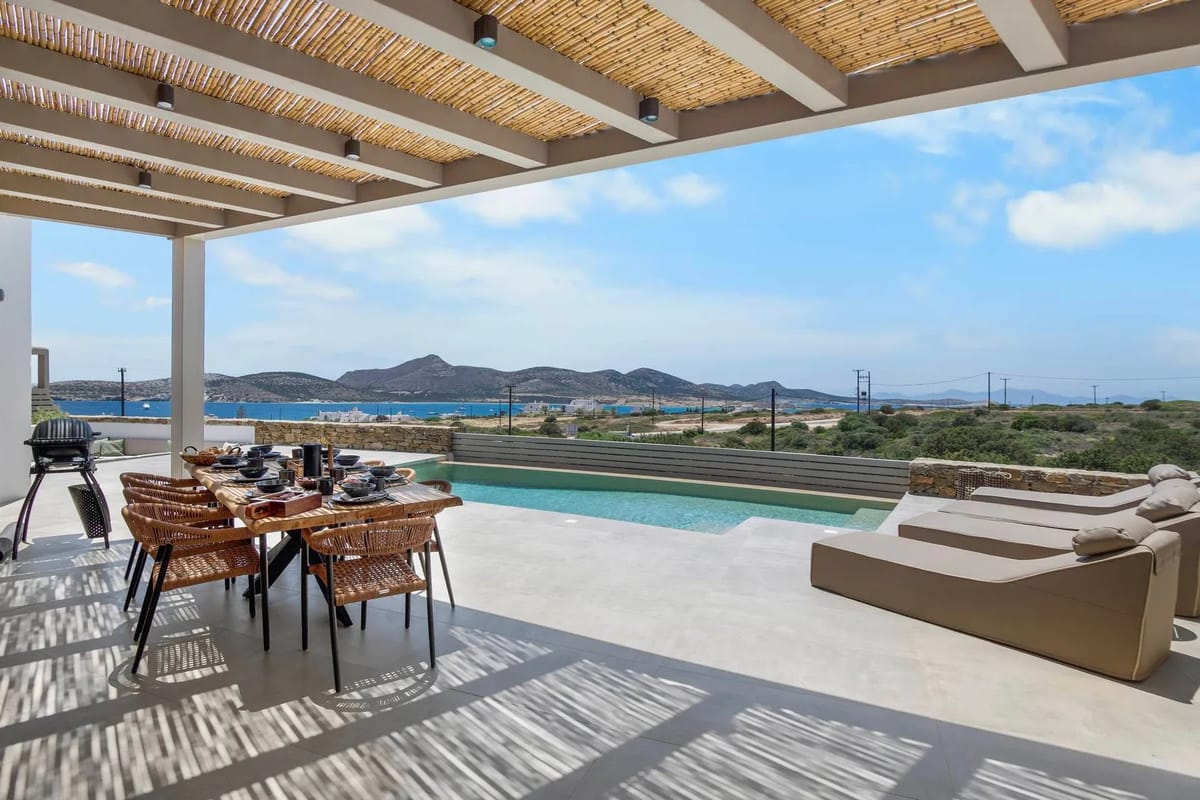 Antiparos luxury villa Porphyra in Agios Georgios - 0