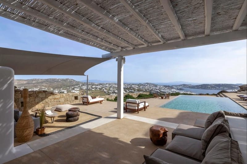 Mykonos luxury villa Rose in Agia Sofia - 1