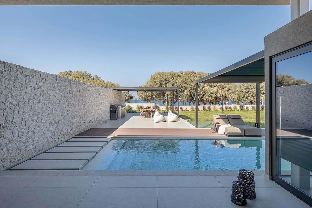 Crete luxury villa Linthipe in Platanias - 2