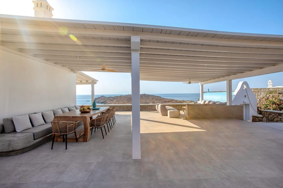 Mykonos luxury villa Bluebell in Aleomandra - 1