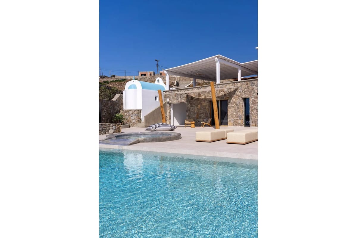Mykonos luxury villa Bluebell in Aleomandra - 2
