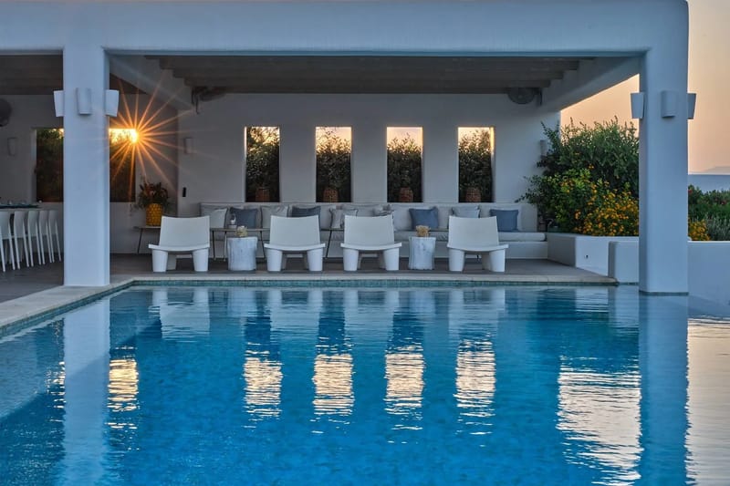 Paros luxury villa Majesty in Ambelas - 1