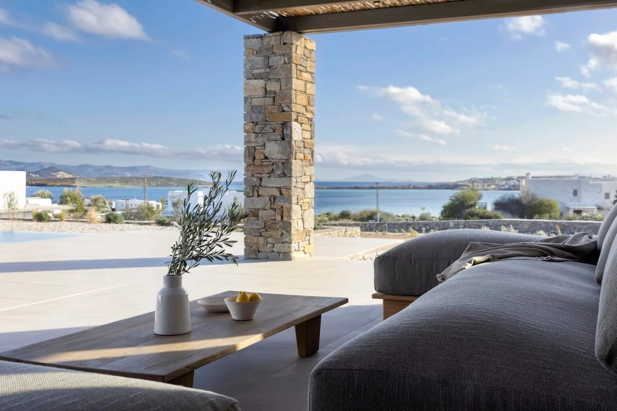 Paros luxury villa Electra I in Santa Maria - 0