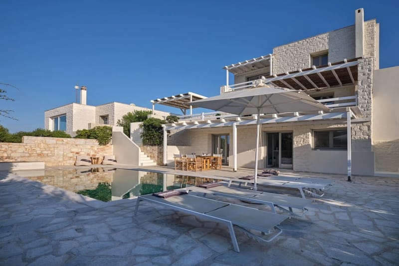 Paros luxury villa Caroline in Santa Maria - 0