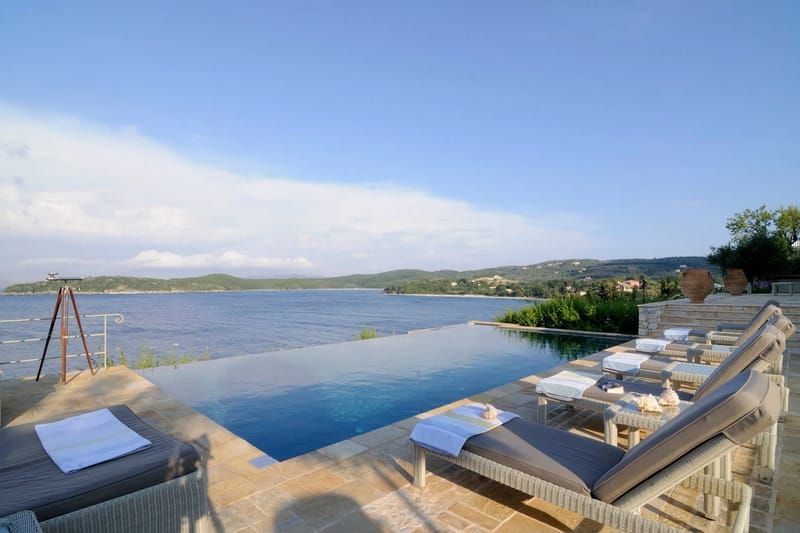 Iphigenia villa in Corfu