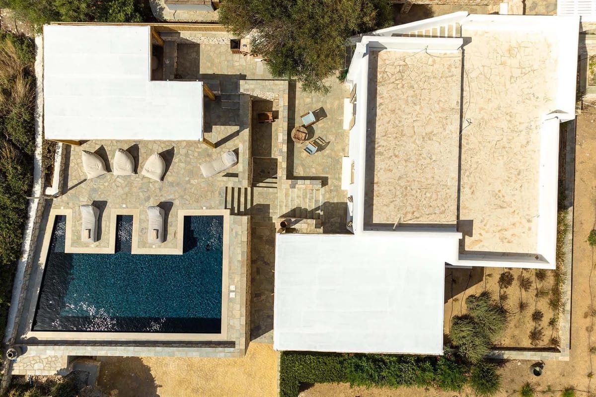 Paros luxury villa Almyra in Ambelas - 1