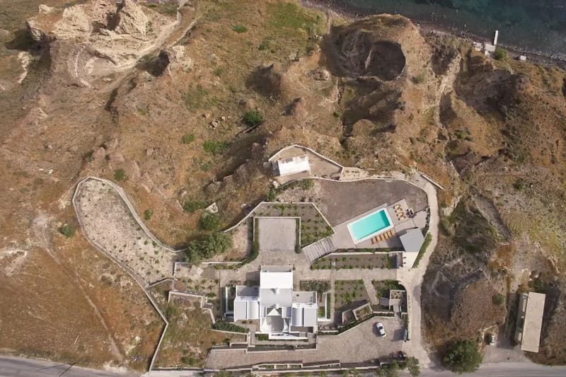 Villa de lujo Royal Blue en Akrotiri, Santorini - 4