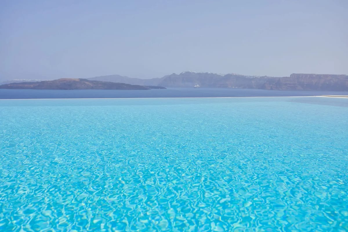 Santorini luxury villa Royal Blue in Akrotiri - 0