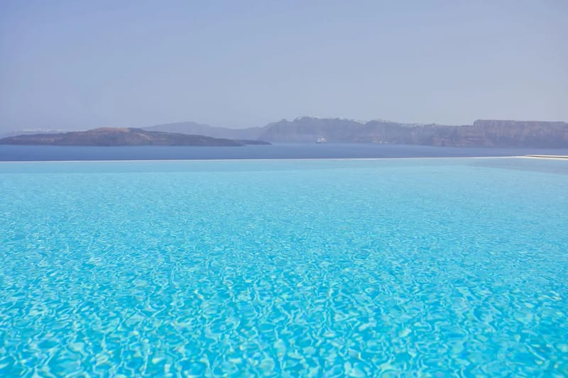 Villa de lujo Royal Blue en Akrotiri, Santorini - 0