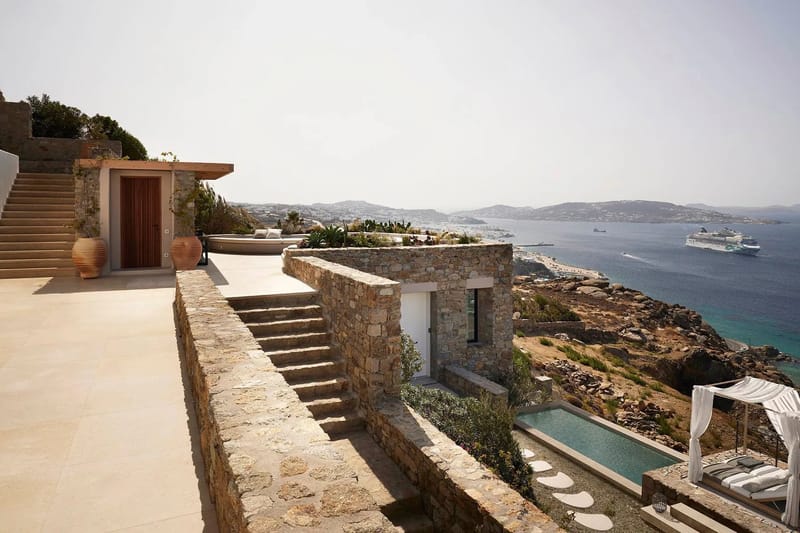 Mykonos luxury villa Ilyria in Tourlos - 2