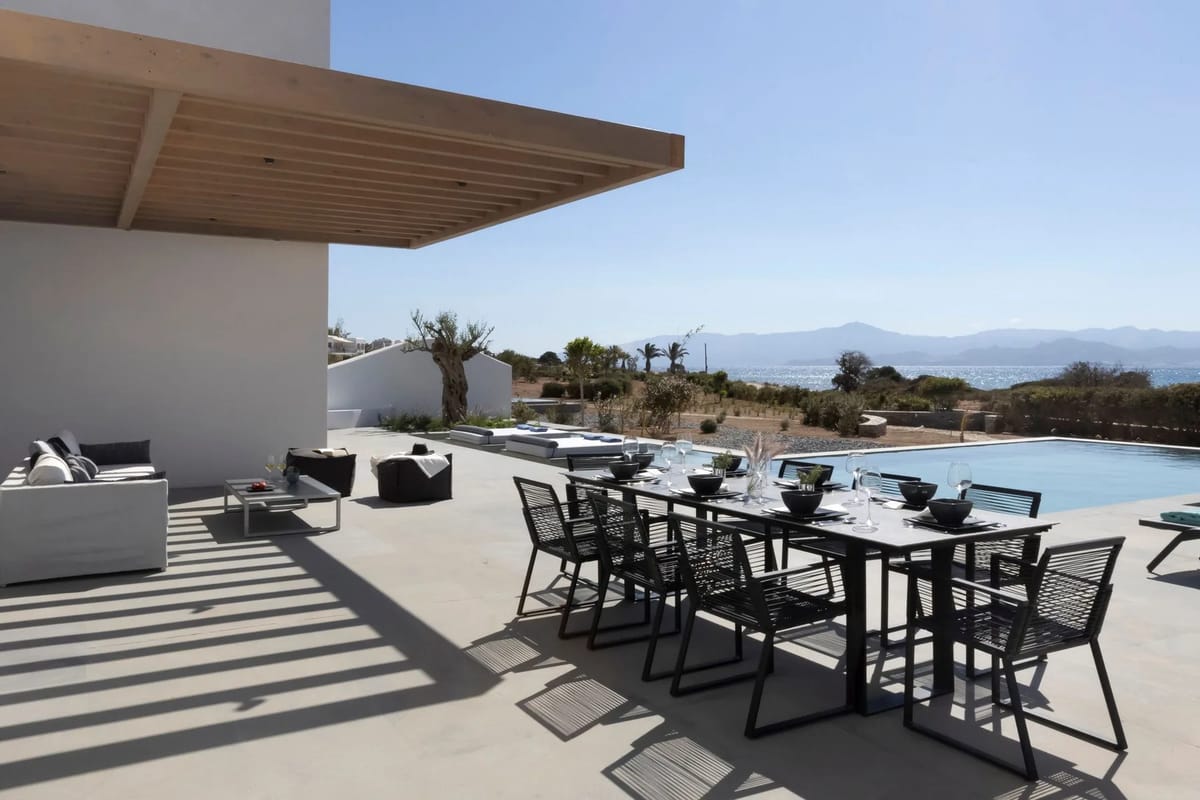 Paros luxury villa Calypso Retreat in Santa Maria - 0