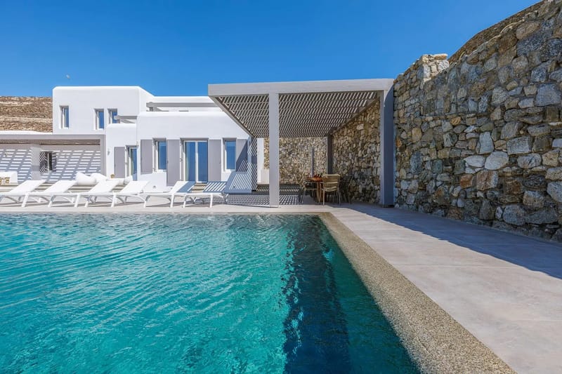 Mykonos luxury villa Myrielle in Pouli - 2