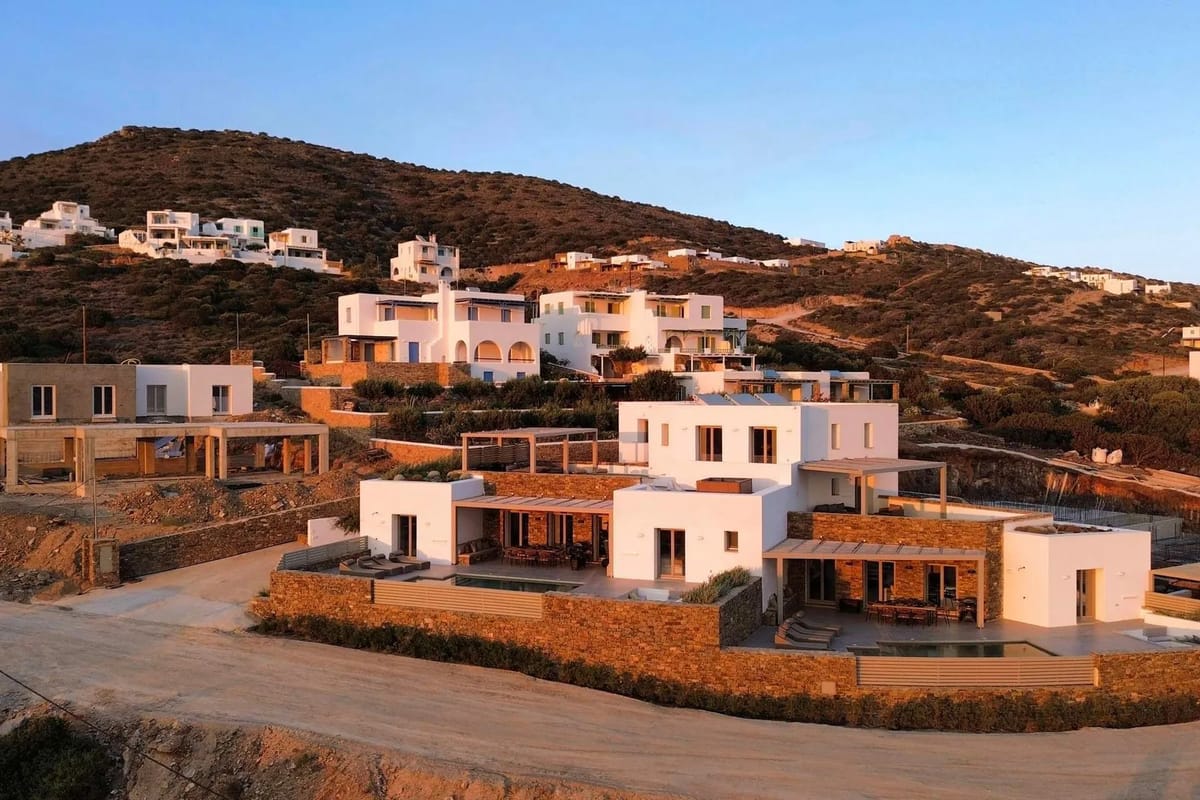 Antiparos luxury villa Abyss in Agios Georgios - 2