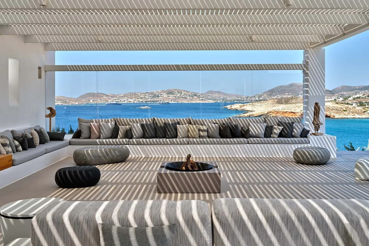 Paros luxury villa Figaro in Parasporos - 3