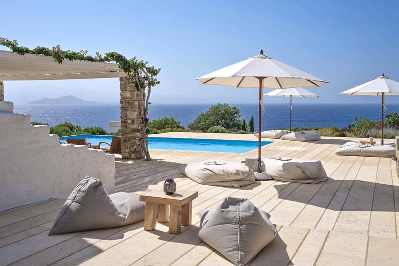 Paros luxury villa Mimosa in Ampelas - 1