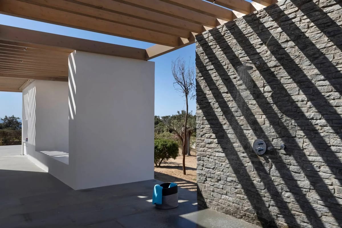 Paros luxury villa Calypso II in Santa Maria - 0