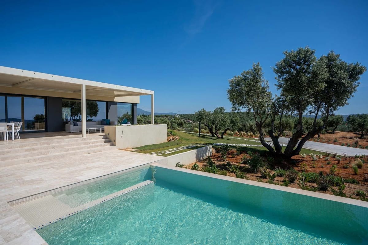 Irida villa in Messinia