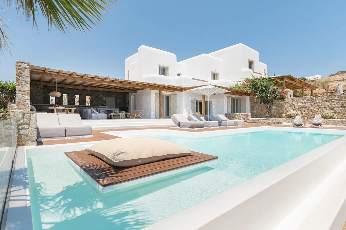 Silk villa in Mykonos