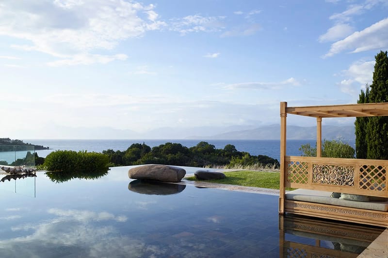 Wisteria villa in Corfu
