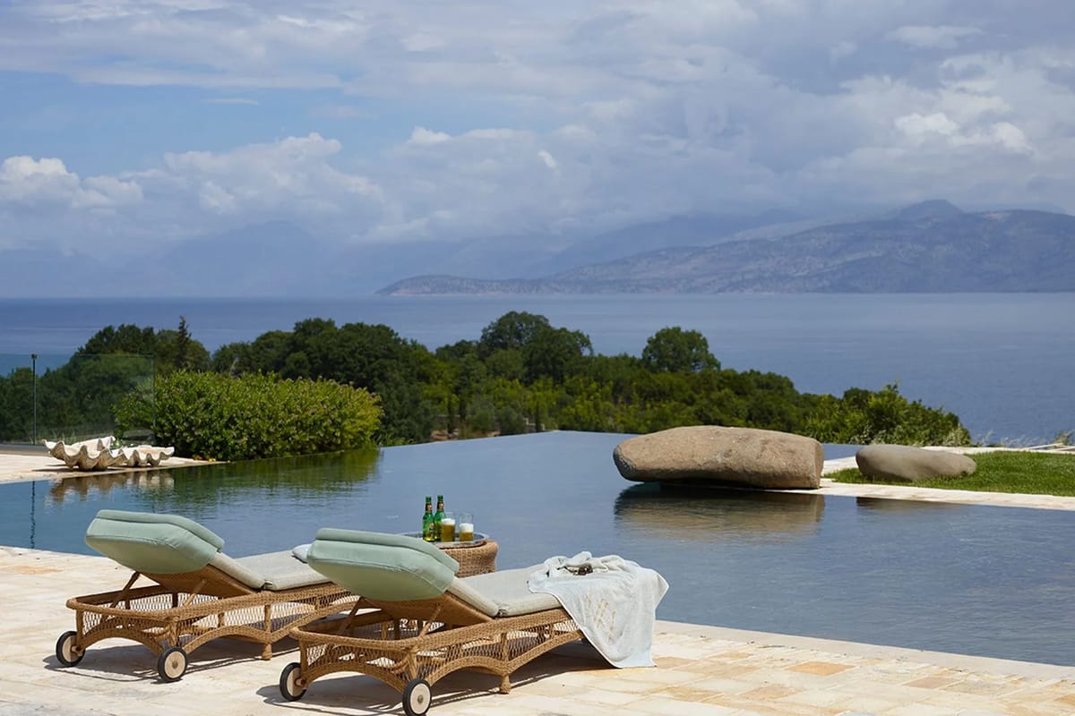 Corfu luxury villa Wisteria in Kassiopi - 0