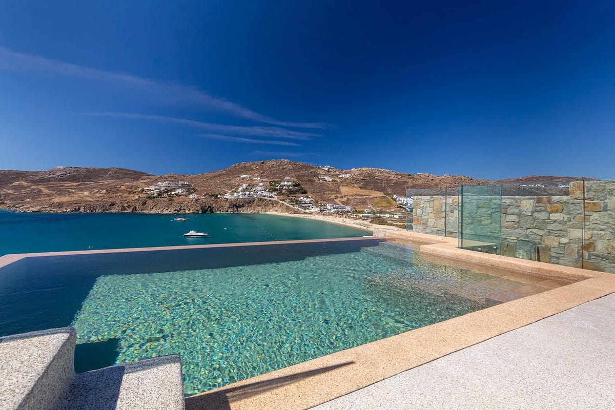 Villa de lujo Koralli en Kalo Livadi, Mykonos - 0