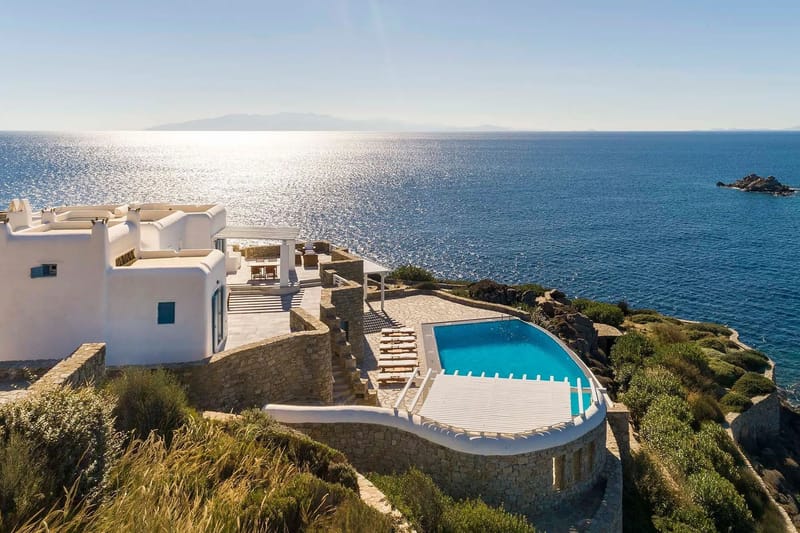 Mykonos luxury villa Lugano in Agios Lazaros - 1