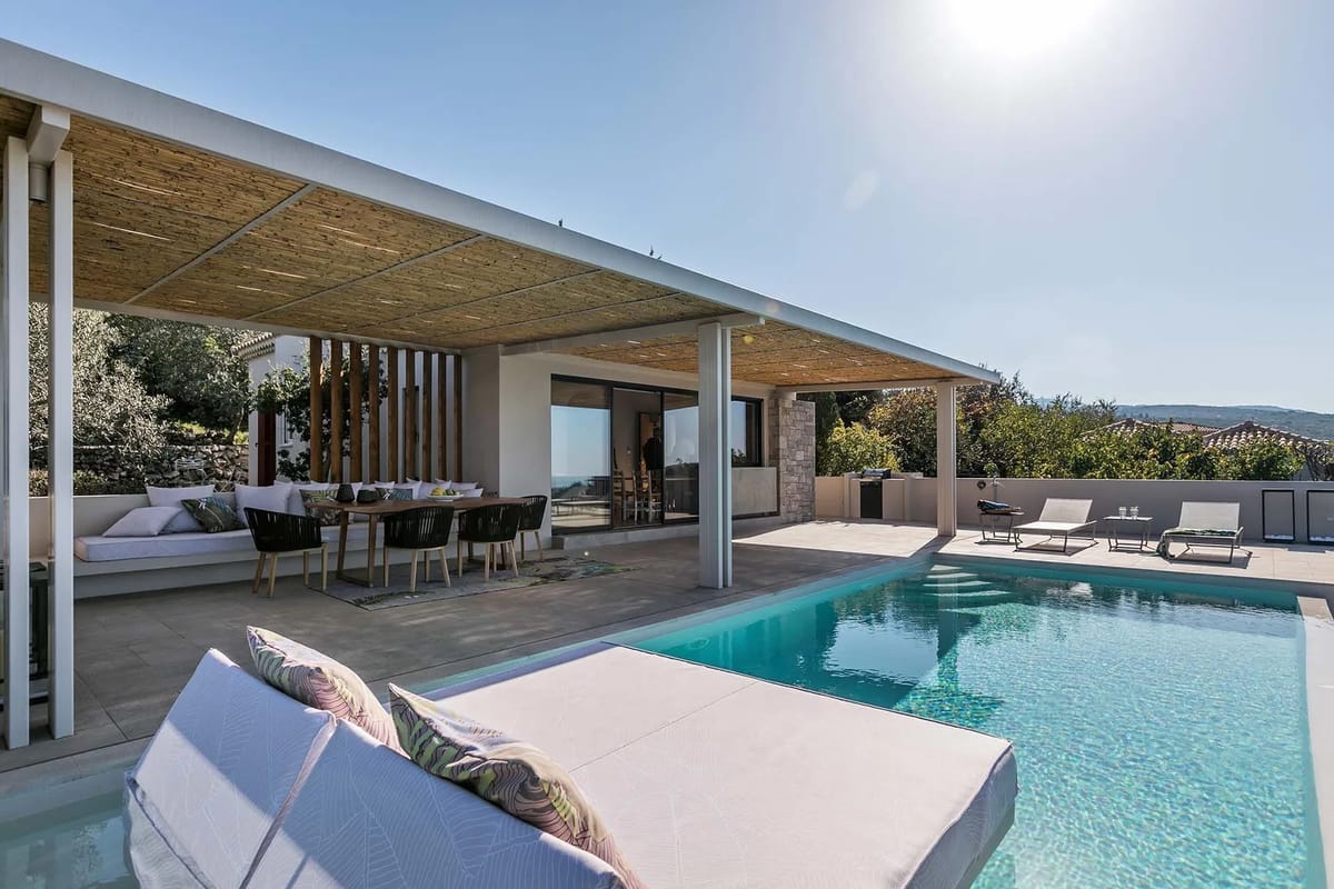 Villa de lujo Saffron en Tsoukalades, Lefkada - 2