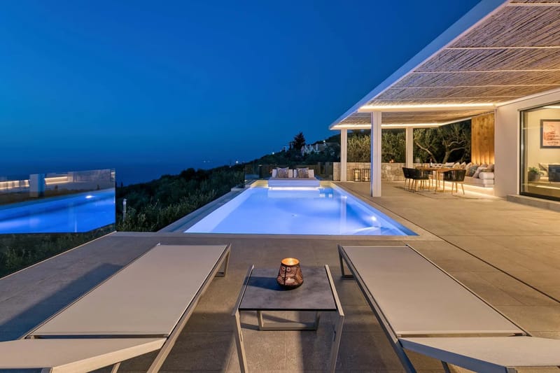Lefkada luxury villa Saffron in Tsoukalades - 1