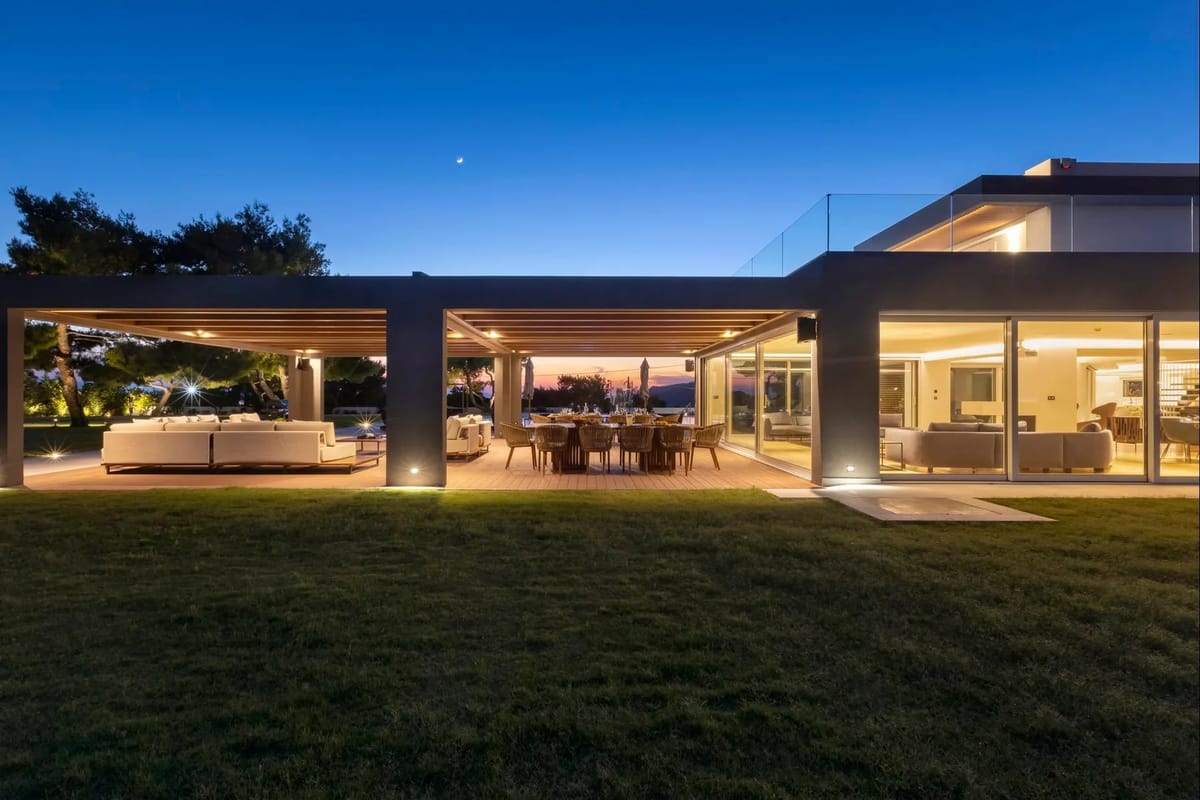 Korinthos luxury villa Triton in Loutraki - 1