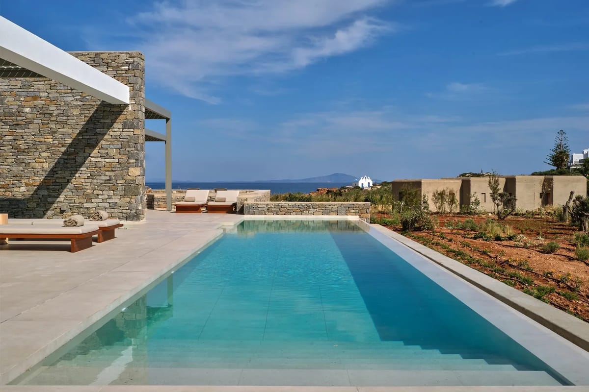 Almendra Villa en Dryos, Paros